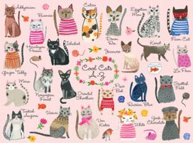 Cool Cats A-Z 1000 Piece Puzzle Cool Cats A-Z 1000 Piece Puzzle