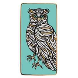 Patch Nyc Owl Rectangle Porcelain Tray