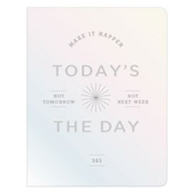 Today's the Day Holographic Deluxe Pocket Undated Planner