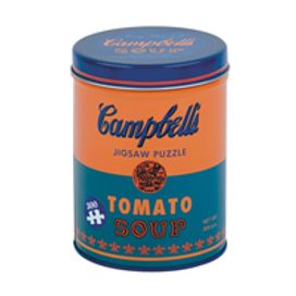 Andy Warhol Soup can Orange 300 Piece Puzzle Andy Warhol Soup can Orange 300 Piece Puzzle