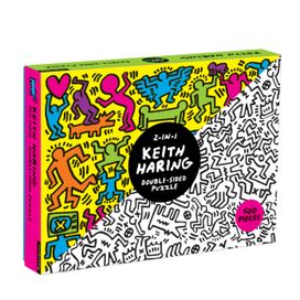 Keith Haring 2-Sided 500Pc Puzzle Keith Haring 2-Sided 500Pc Puzzle