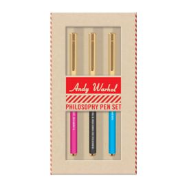 Andy Warhol Philosophy Everyday Pen Set 2.0