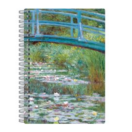 Monet Footbridge Wire-O Journal 6 X 8.5" Monet Footbridge Wire-O Journal 6 X 8.5"