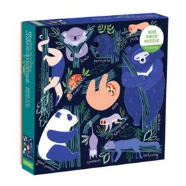 Tree-Dwelling Slowpokes 500 Piece Family Puzzle