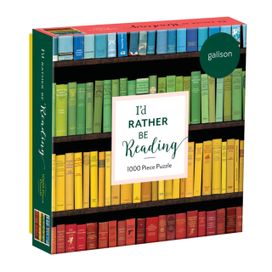 I'd Rather be Reading 1000 Piece Puzzle in Square Box I'd Rather be Reading 1000 Piece Puzzle in Square Box