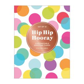 Hip Hip Hooray Diy Notecard Folio