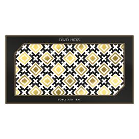 David Hicks-Hicksonian (Neutrals) Large Porcelain Tray
