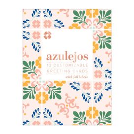 Azulejos Diy Notecard Folio