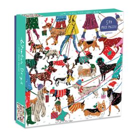 Winter Dogs 500 Piece Puzzle Winter Dogs 500 Piece Puzzle