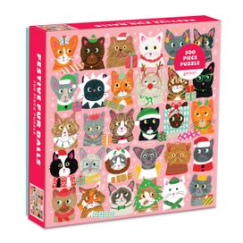 Festive Furballs 500 Piece Puzzle Festive Furballs 500 Piece Puzzle