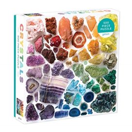 Rainbow Crystals 500 Piece Puzzle Rainbow Crystals 500 Piece Puzzle