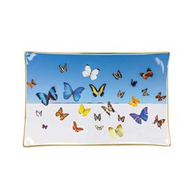 Gray Malin the Butterflies Porcelain Tray