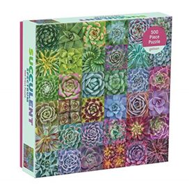 Succulent Spectrum 500 Piece Puzzle Succulent Spectrum 500 Piece Puzzle