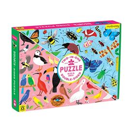 Bugs & Birds 100 Piece Double-Sided Puzzle