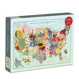 Wendy Gold Usa State Flowers 1000 Piece Puzzle Wendy Gold Usa State Flowers 1000 Piece Puzzle