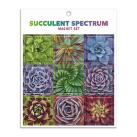 Succulent Spectrum Magnet Set Succulent Spectrum Magnet Set