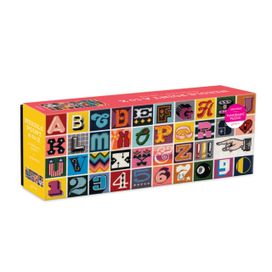 Needlepoint a to Z 1000 Piece Panoramic Puzzle