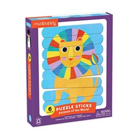 Animals of the World Puzzle Sticks Animals of the World Puzzle Sticks