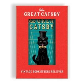 Great Catsby Vintage Book Stress Reliever