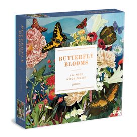 Butterfly Blooms 144 Piece Wood Puzzle Butterfly Blooms 144 Piece Wood Puzzle