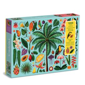 Tropics 1000 Piece Puzzle with Shaped Pieces Tropics 1000 Piece Puzzle with Shaped Pieces