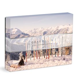 Gray Malin the Winter Holiday 500 Piece Double Sided Puzzle Gray Malin the Winter Holiday 500 Piece Double Sided Puzzle