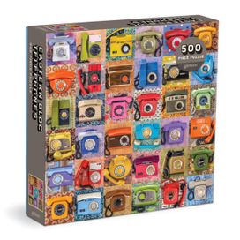 Eastern Bloc Telephones 500 Piece Puzzle Eastern Bloc Telephones 500 Piece Puzzle
