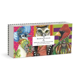 Mackenzie-Childs Birds of a Feather Collection Puzzle Set Mackenzie-Childs Birds of a Feather Collection Puzzle Set