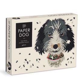 Paper Dogs 750 Piece Shaped Puzzle Paper Dogs 750 Piece Shaped Puzzle
