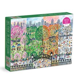 Michael Storrings Dog Park in Four Seasons 1000 Piece Puzzle Michael Storrings Dog Park in Four Seasons 1000 Piece Puzzle