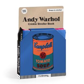 Andy Warhol Crinkle Fabric Stroller Book Andy Warhol Crinkle Fabric Stroller Book