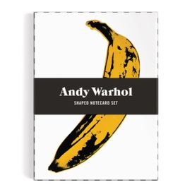 Andy Warhol Shaped Notecard Set Andy Warhol Shaped Notecard Set