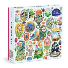 Artisanal Eggs 500 Piece Puzzle Artisanal Eggs 500 Piece Puzzle