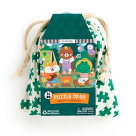 Happy Campers 36 Piece Puzzle to Go Happy Campers 36 Piece Puzzle to Go