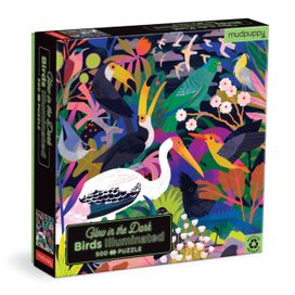 Birds Illuminated 500 Piece Glow in the Dark Puzzle Birds Illuminated 500 Piece Glow in the Dark Puzzle