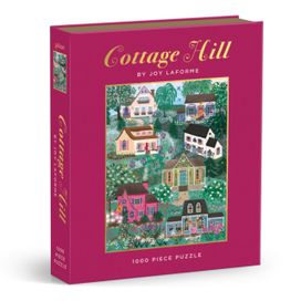 Joy Laforme Cottages on the Hillside 1000 Pc Book Puzzle Joy Laforme Cottages on the Hillside 1000 Pc Book Puzzle