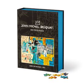 Basquiat Bird on Money 500 Piece Book Puzzle Basquiat Bird on Money 500 Piece Book Puzzle