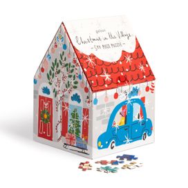 Christmas in the Village 500 Piece House Puzzle Christmas in the Village 500 Piece House Puzzle