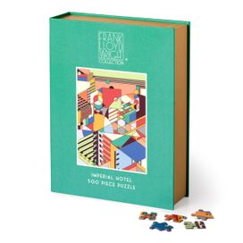 Frank Lloyd Wright Imperial Hotel 500 Piece Book Puzzle Frank Lloyd Wright Imperial Hotel 500 Piece Book Puzzle