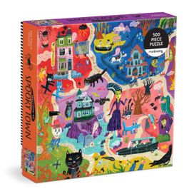 Welcome to Spooky Town 500 Piece Family Puzzle Welcome to Spooky Town 500 Piece Family Puzzle