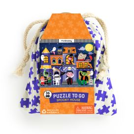 Spooky House 36 Piece Puzzle to Go Spooky House 36 Piece Puzzle to Go