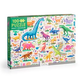 Mighty Dinosaurs 100 Piece Puzzle Mighty Dinosaurs 100 Piece Puzzle