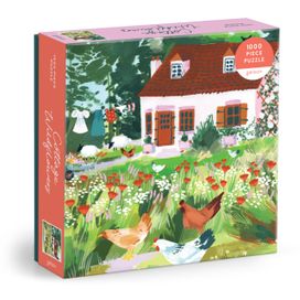 Cottage Wildflowers 1000 Piece Puzzle in a Square Box Cottage Wildflowers 1000 Piece Puzzle in a Square Box