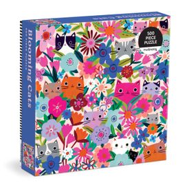 Blooming Cats 500 Piece Family Puzzle Blooming Cats 500 Piece Family Puzzle