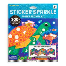 Ocean Life Sticker Sparkle Poster Activity Kit Ocean Life Sticker Sparkle Poster Activity Kit