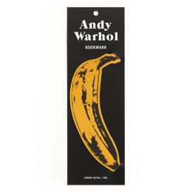 Warhol Banana Shaped Bookmark Warhol Banana Shaped Bookmark