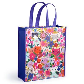 Blooming Cats Reusable Shopping Bag Blooming Cats Reusable Shopping Bag