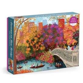 Joy Laforme Autumn on Bow Bridge 1000 Piece Puzzle Joy Laforme Autumn on Bow Bridge 1000 Piece Puzzle