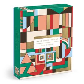 Frank Lloyd Wright December Gifts 1000 Piece Foil Puzzle Frank Lloyd Wright December Gifts 1000 Piece Foil Puzzle