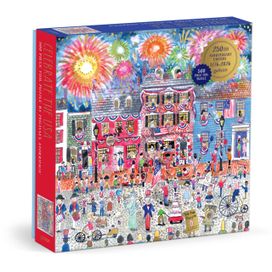 Michael Storrings Celebrate The USA 500 Piece Foil Puzzle Michael Storrings Celebrate The USA 500 Piece Foil Puzzle
